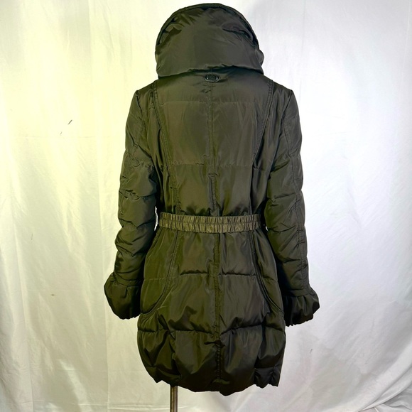 RUDSAK GREEN COAT FEATHER AND DOWN WINTER COAT RUD BY RUDSAK COAT SIZE XL - Picture 4 of 17